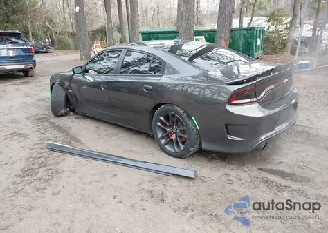 2020 Dodge Charger Scat Pack Rwd из США, поврежденный, VIN 2C3CDXGJ2LH190221